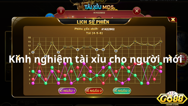 Kinh nghiệm tài xỉu online cho người mới từ cao thủ lâu năm